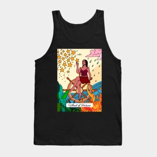 Tarot - Wheel of fortune Tank Top